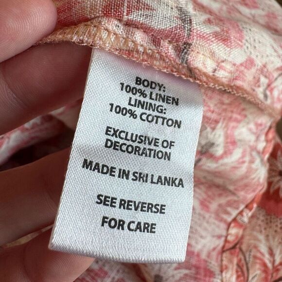 Spartina 449 Baylor Pink House Boho Floral Maxi Dress - Picture 9 of 9